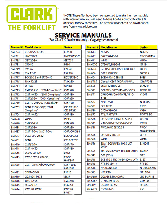 Clark ������� ���������