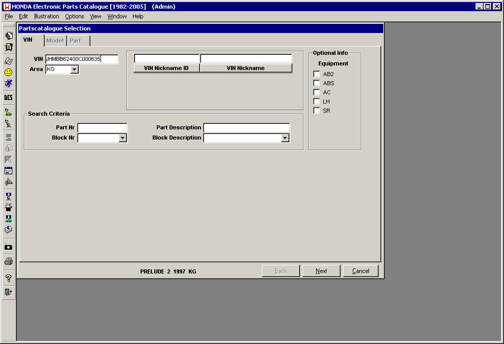 каталог HONDA