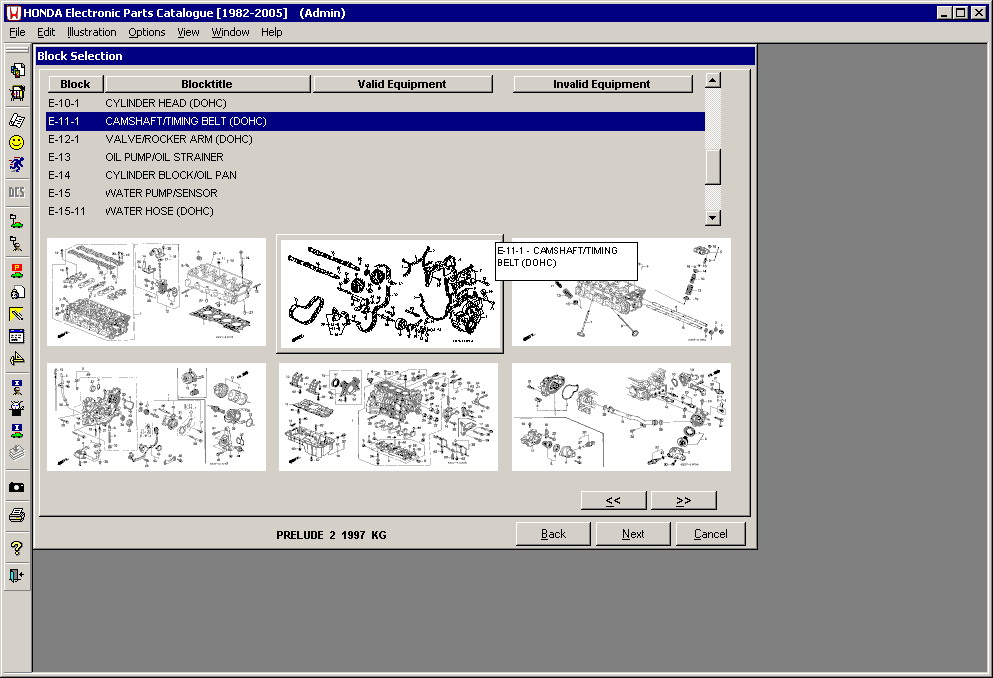каталог HONDA
