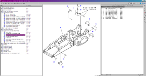 ������� ��������� Komatsu