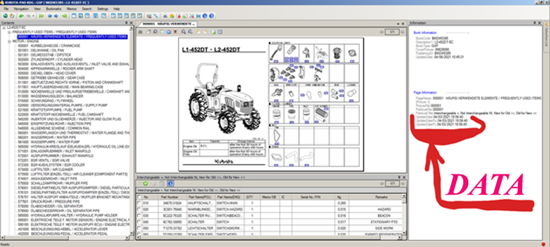 Kubota EPC KDG ������� ���������