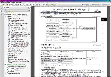 Nissan service manual