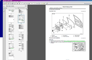 Nissan service manual