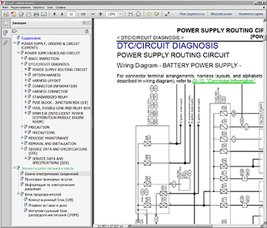 Nissan service manual