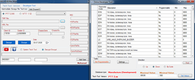 Volvo IS File editor